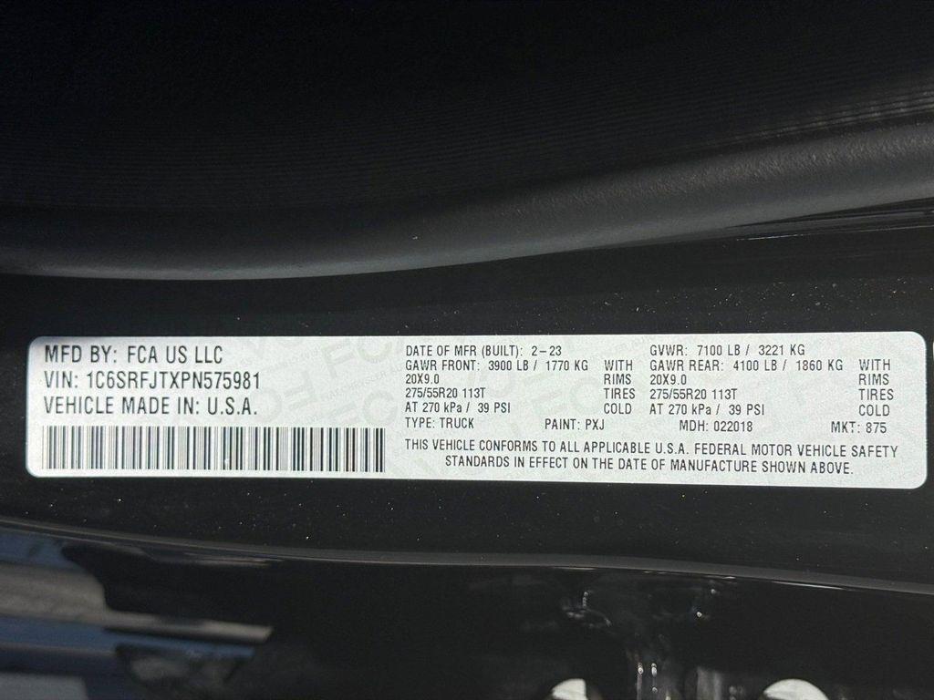 used 2023 Ram 1500 car, priced at $47,989