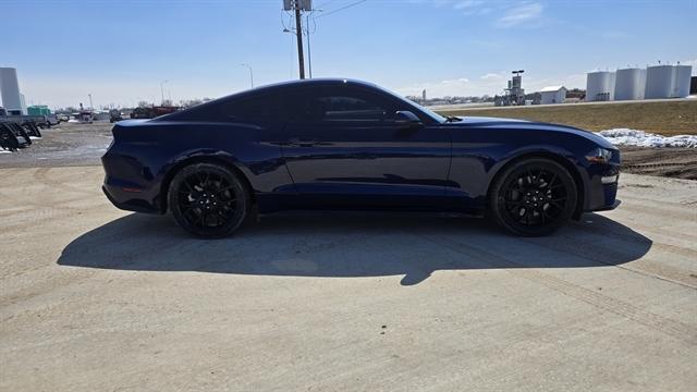 2018 Kona Blue Metallic Ford Mustang