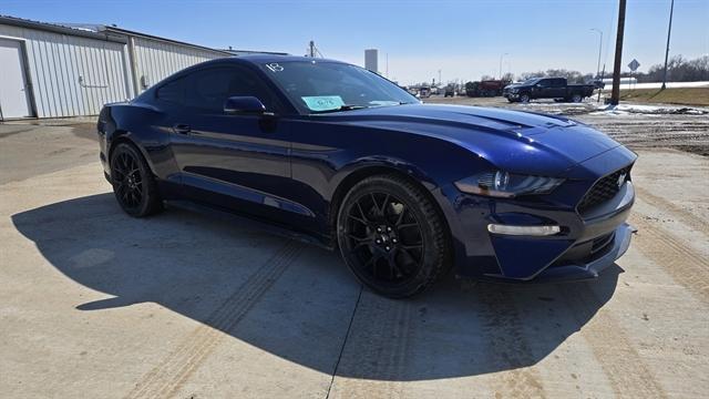 2018 Kona Blue Metallic Ford Mustang