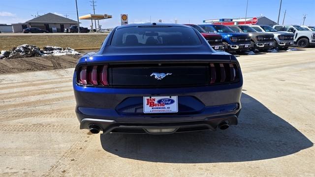 2018 Kona Blue Metallic Ford Mustang