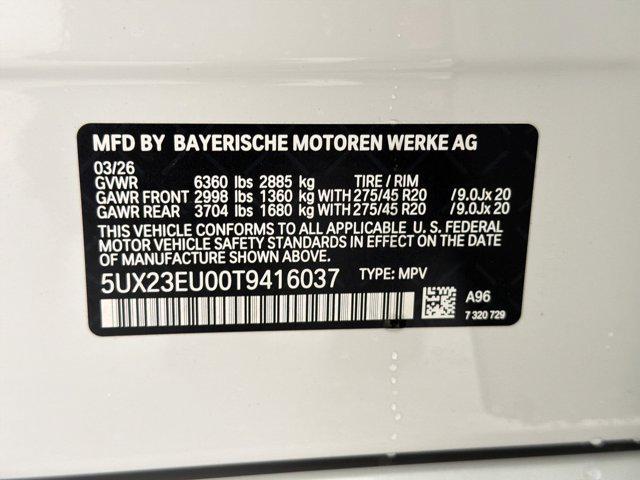 new 2026 BMW X5 car, priced at $86,325