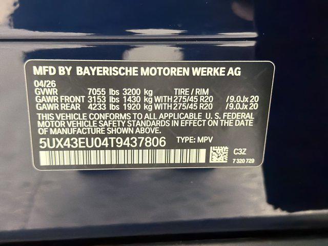 new 2026 BMW X5 PHEV car, priced at $87,175