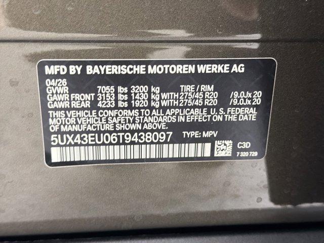 new 2026 BMW X5 PHEV car, priced at $81,475