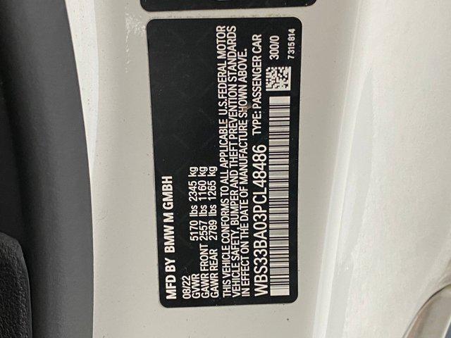 used 2023 BMW M4 car, priced at $71,998