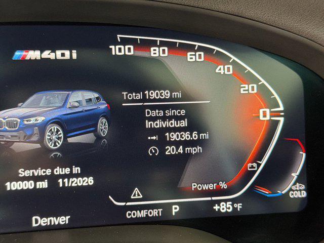 used 2024 BMW X3 car, priced at $54,598