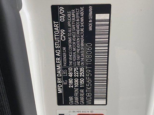 used 2009 Mercedes-Benz CLK-Class car, priced at $7,996