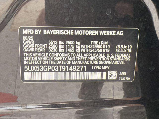 used 2026 BMW X3 car, priced at $44,996