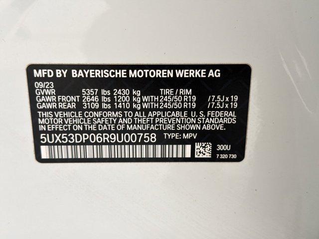 used 2024 BMW X3 car, priced at $38,498