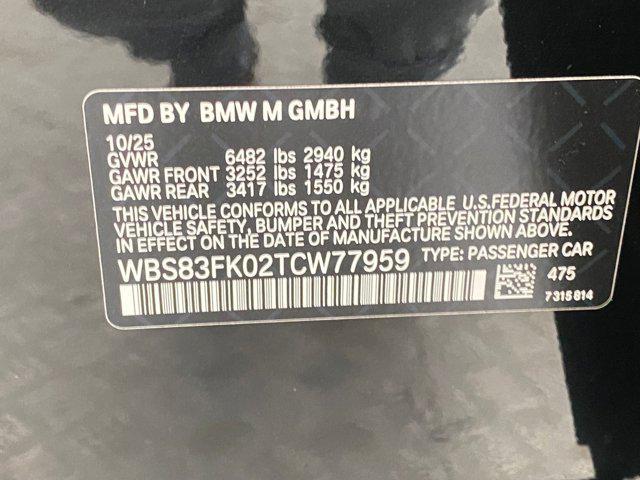 new 2026 BMW M5 car, priced at $133,425