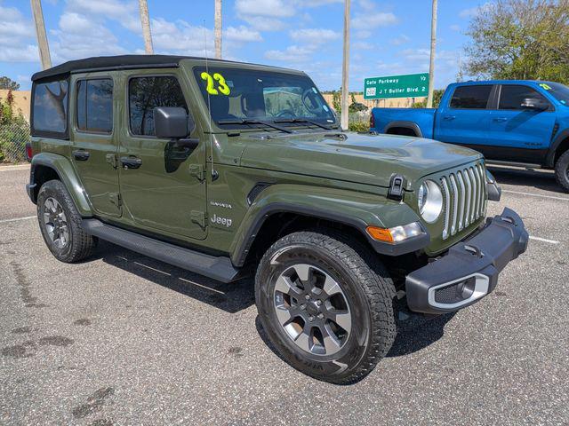 used 2023 Jeep Wrangler car, priced at $33,990