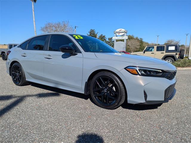 used 2025 Honda Civic car, priced at $25,000