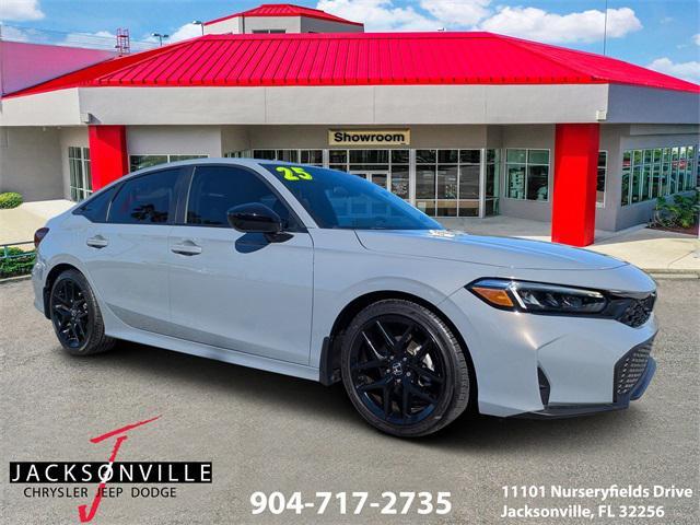 used 2025 Honda Civic car, priced at $25,000