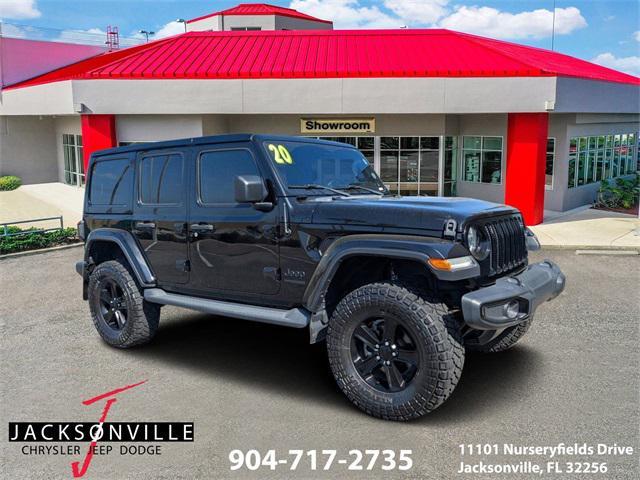 used 2020 Jeep Wrangler Unlimited car, priced at $30,990