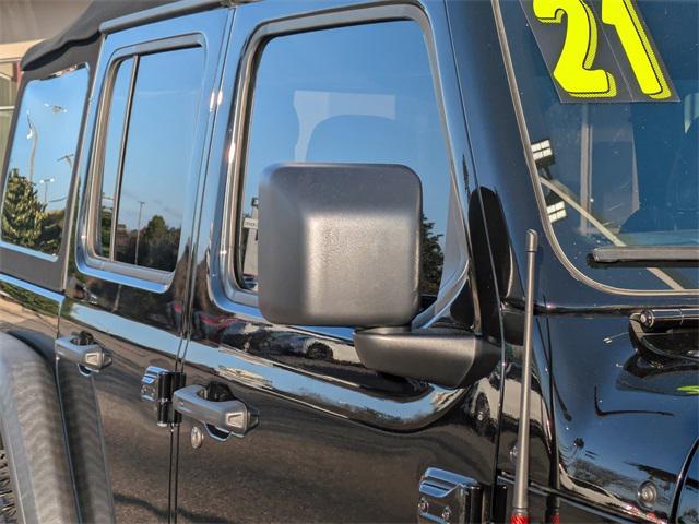 used 2021 Jeep Wrangler Unlimited car, priced at $39,990