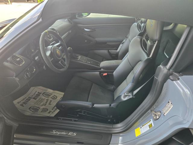 used 2025 Porsche 718 Spyder car, priced at $209,950
