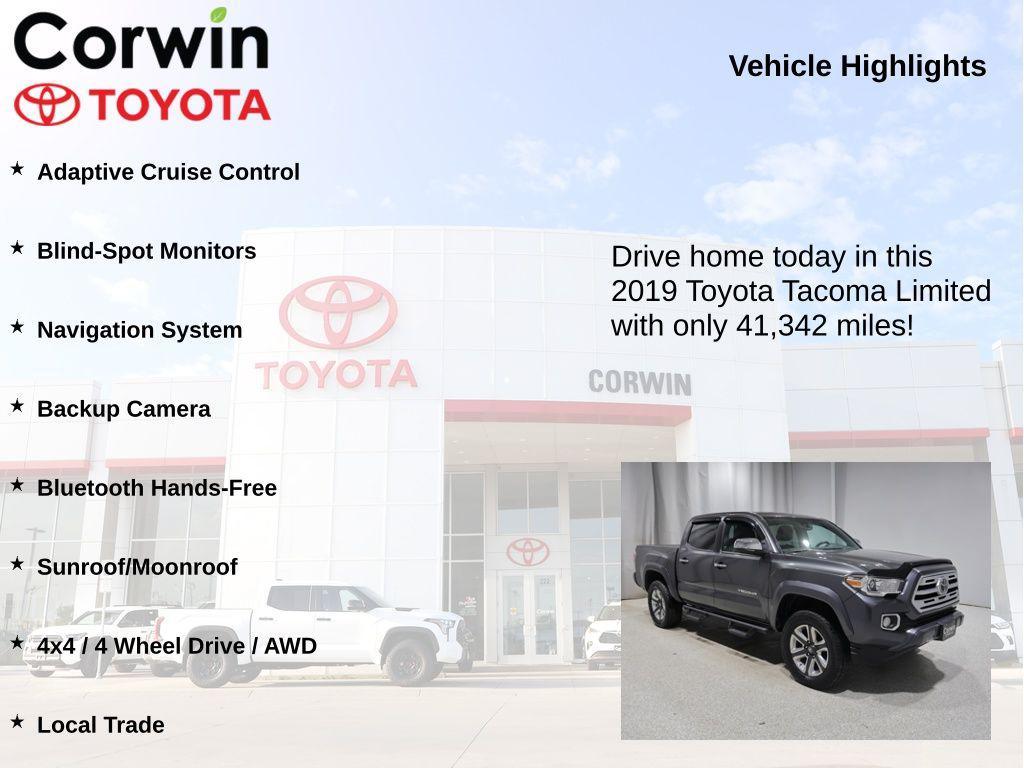 used 2019 Toyota Tacoma car, priced at $33,945