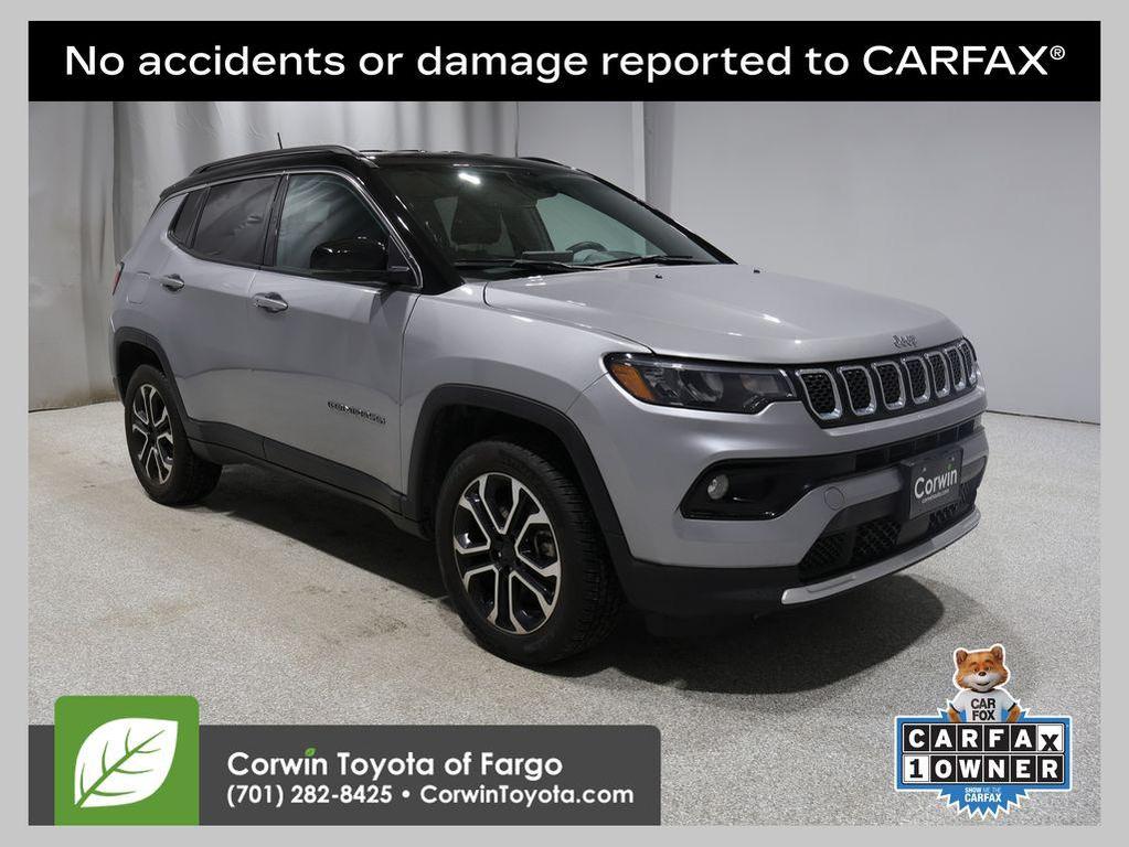 used 2023 Jeep Compass car, priced at $21,812