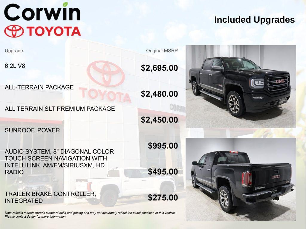 used 2016 GMC Sierra 1500 car, priced at $16,560