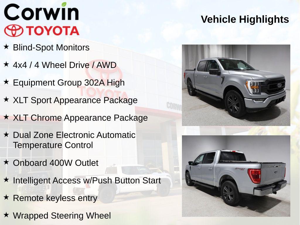 used 2023 Ford F-150 car, priced at $38,720