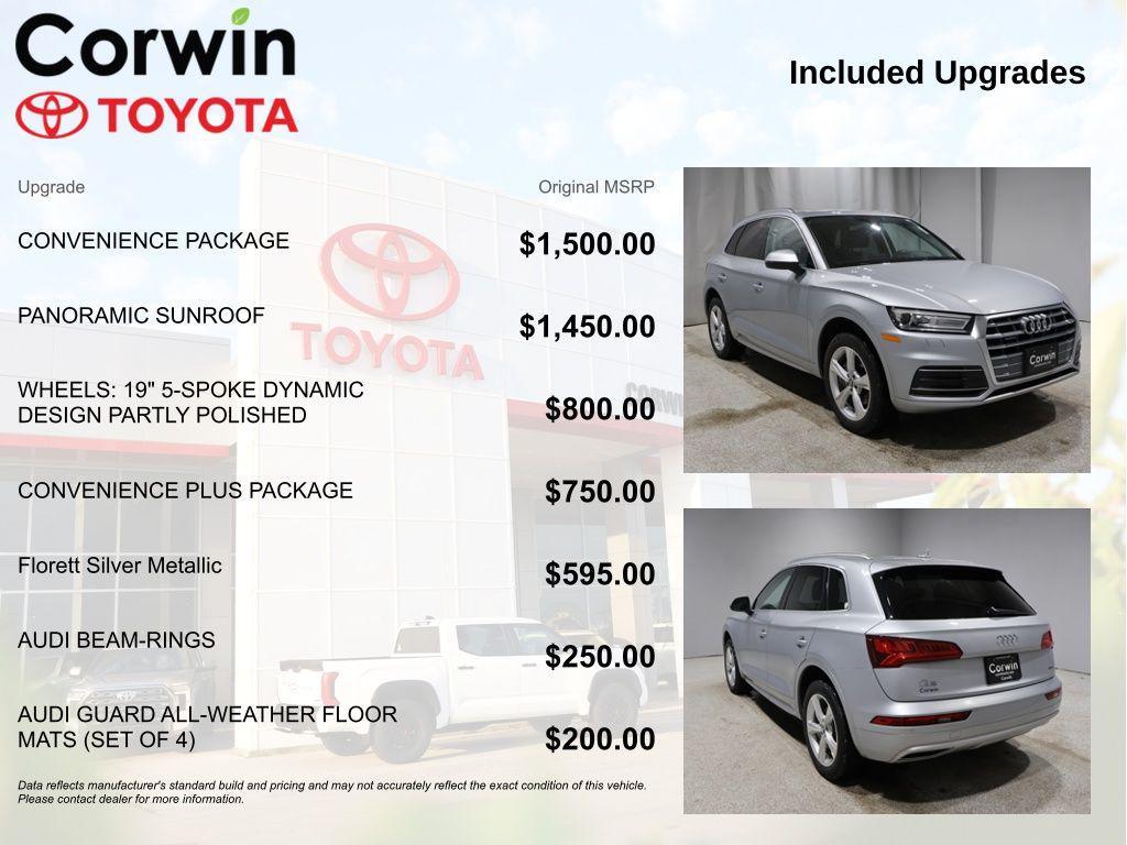 used 2020 Audi Q5 car, priced at $21,964