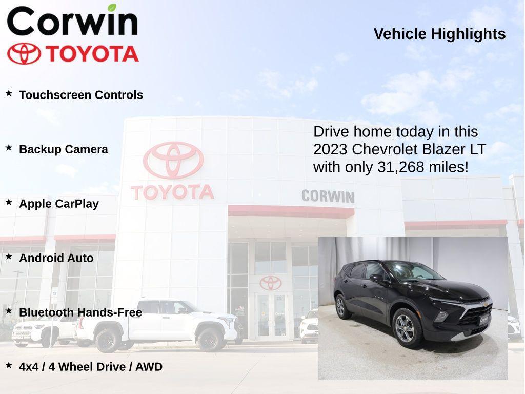 used 2023 Chevrolet Blazer car, priced at $26,553