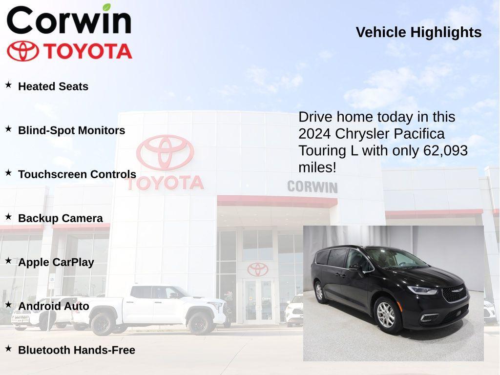 used 2024 Chrysler Pacifica car, priced at $26,247