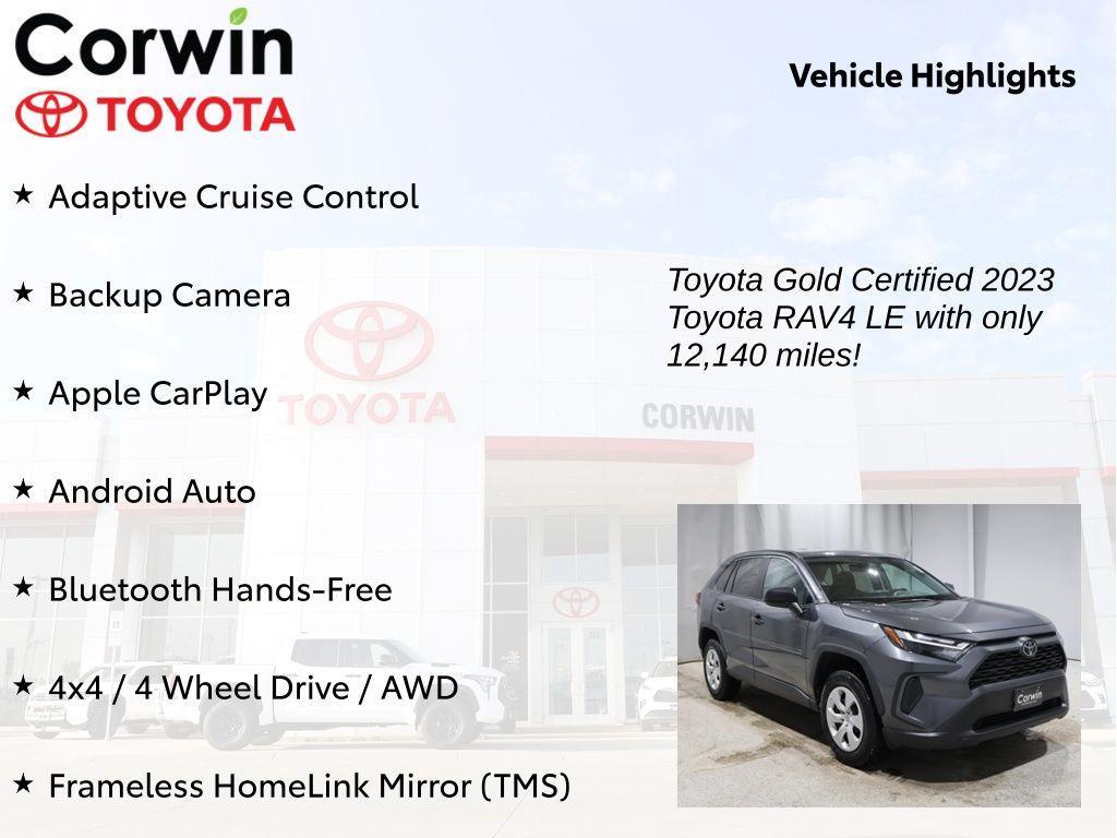 used 2023 Toyota RAV4 car, priced at $28,983