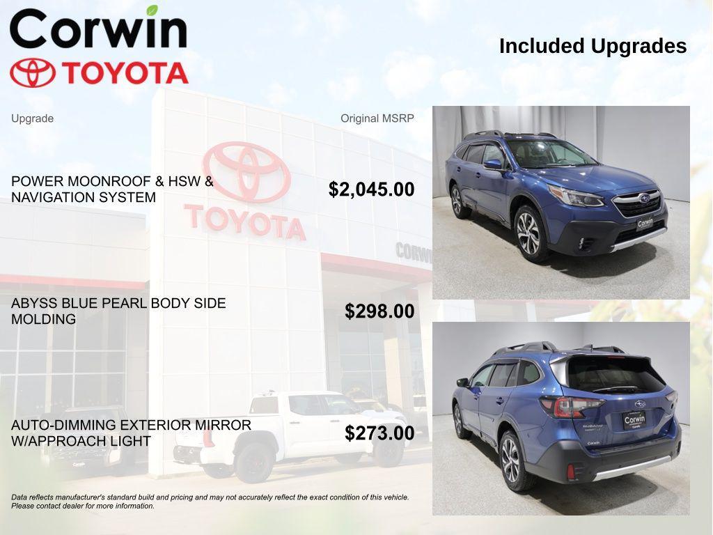 used 2022 Subaru Outback car, priced at $27,473