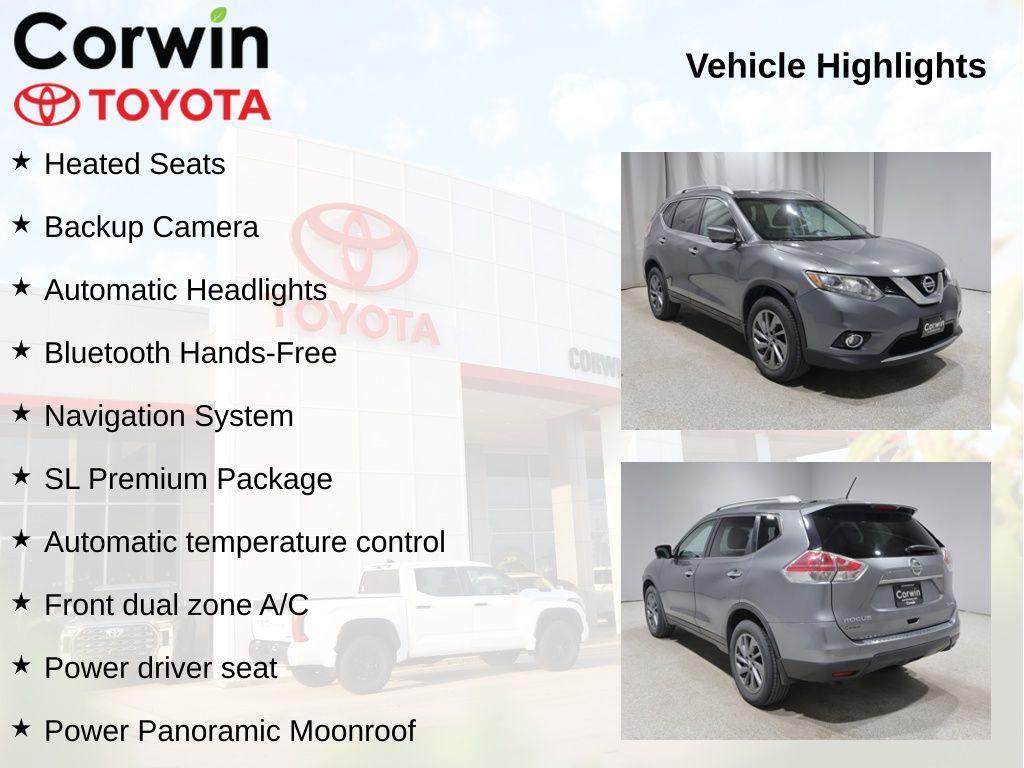 used 2016 Nissan Rogue car, priced at $12,303