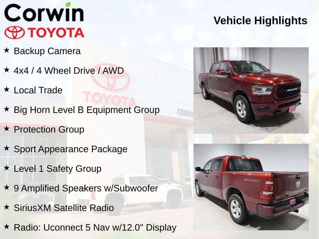 used 2023 Ram 1500 car, priced at $30,816
