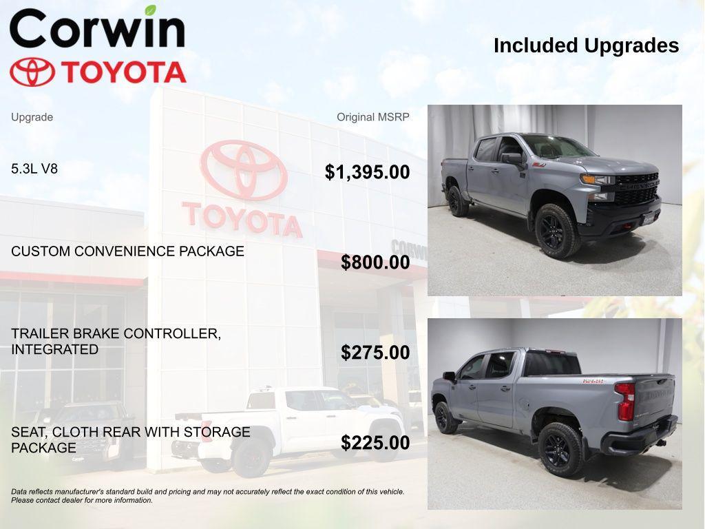 used 2020 Chevrolet Silverado 1500 car, priced at $30,982