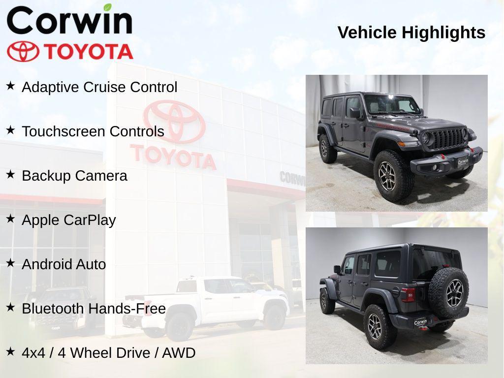 used 2025 Jeep Wrangler car, priced at $34,500