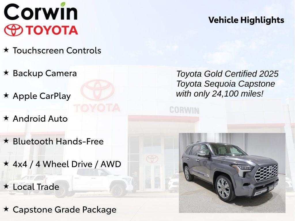 used 2025 Toyota Sequoia car, priced at $74,759