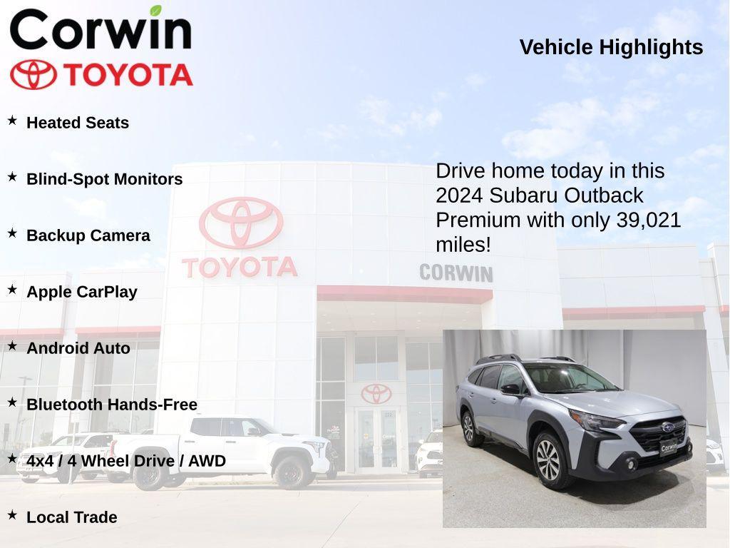 used 2024 Subaru Outback car, priced at $25,480