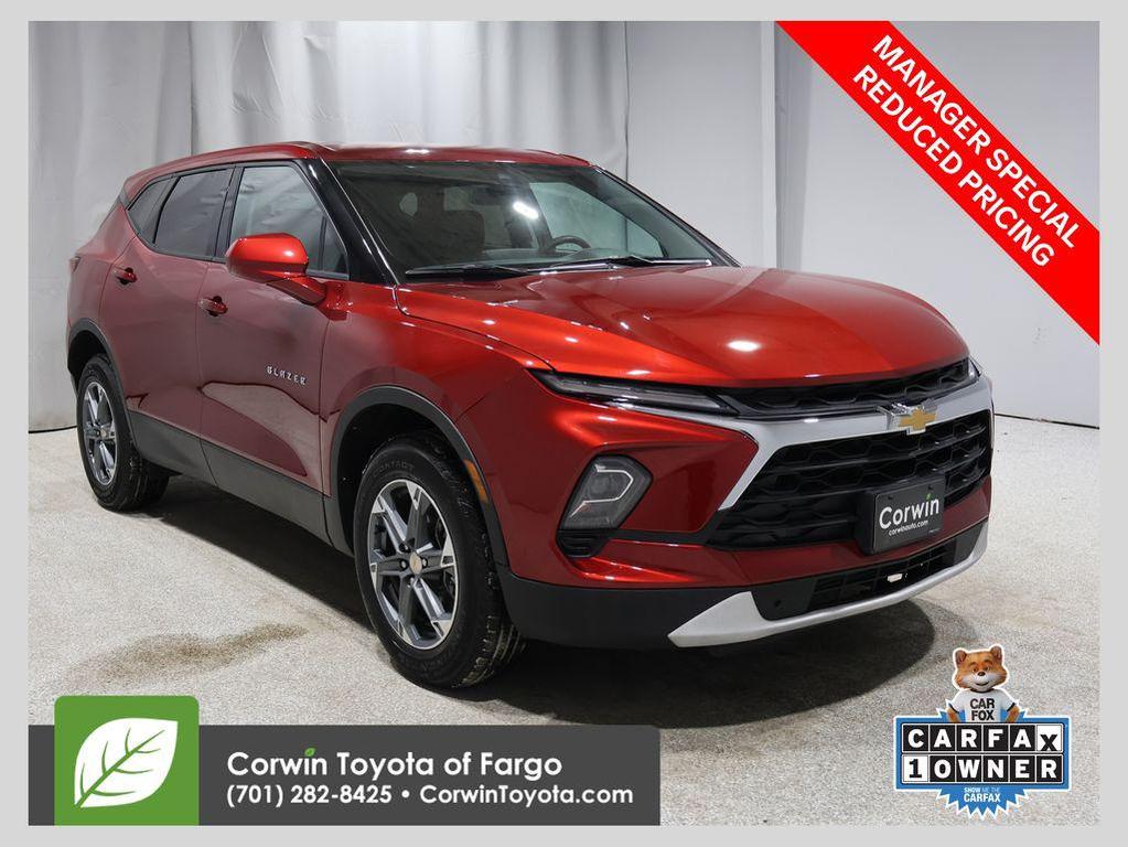 used 2025 Chevrolet Blazer car, priced at $28,900