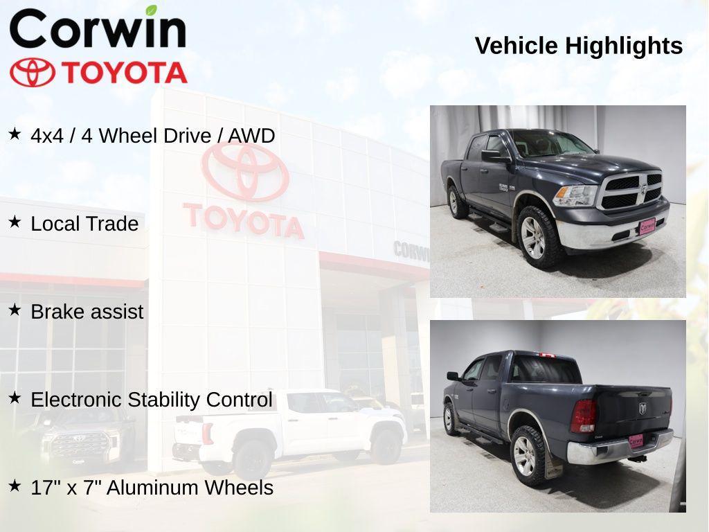 used 2016 Ram 1500 car, priced at $13,781