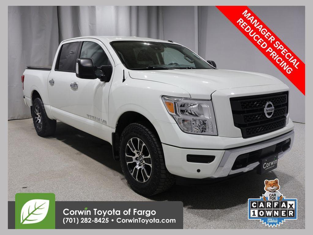 used 2020 Nissan Titan car, priced at $29,584