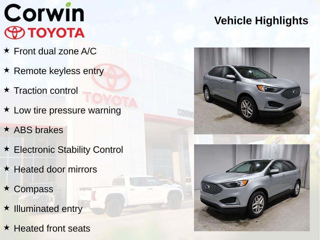 used 2024 Ford Edge car, priced at $20,550