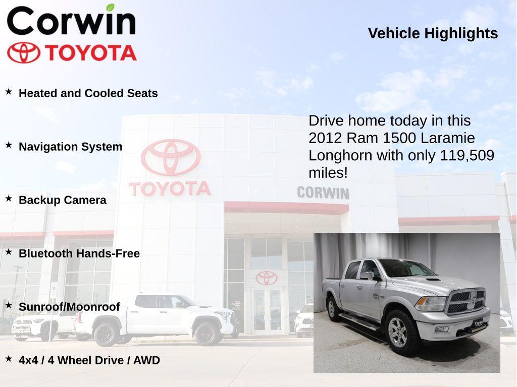 used 2012 Ram 1500 car, priced at $15,985