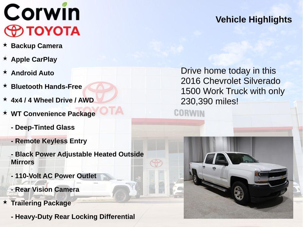 used 2016 Chevrolet Silverado 1500 car, priced at $9,900