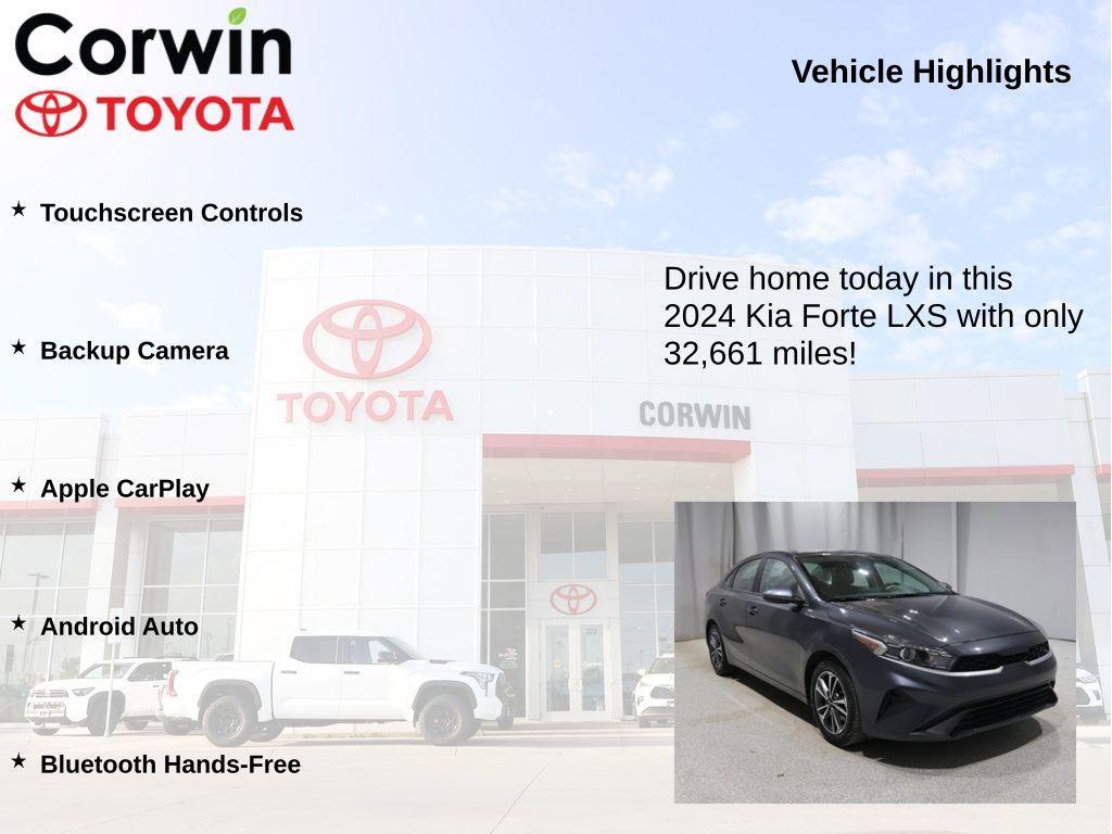 used 2024 Kia Forte car, priced at $17,260