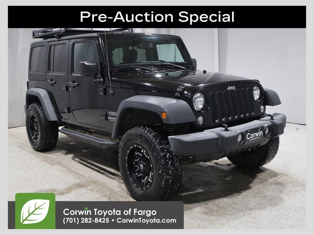 used 2016 Jeep Wrangler Unlimited car, priced at $9,659