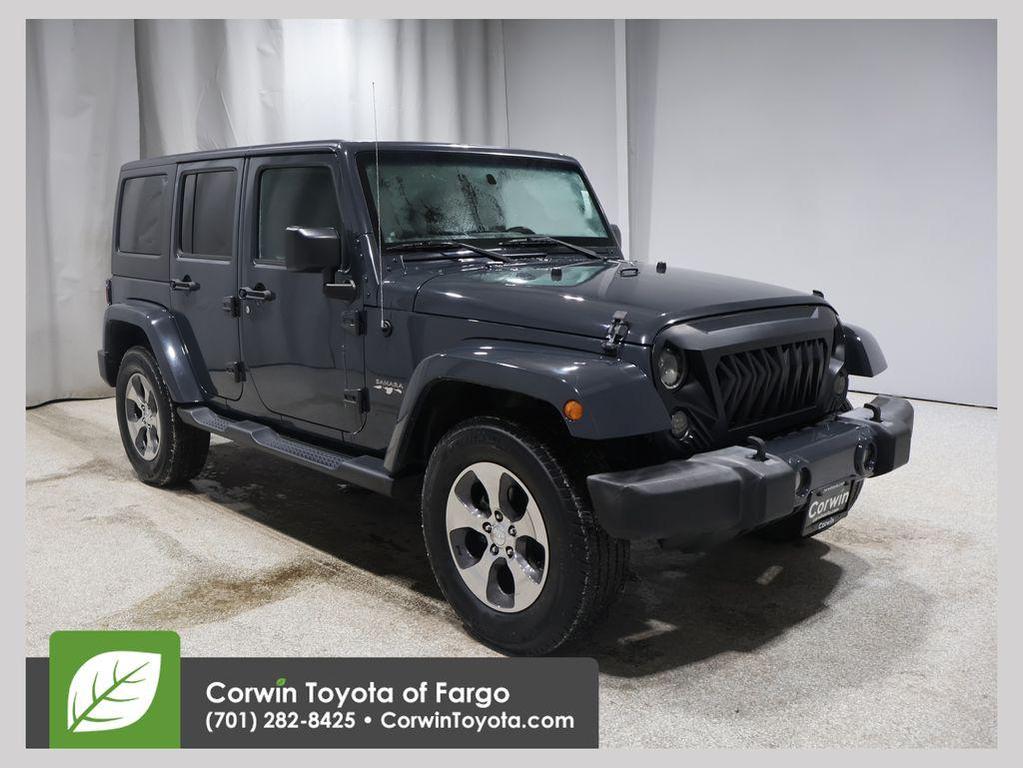 used 2016 Jeep Wrangler Unlimited car, priced at $18,573