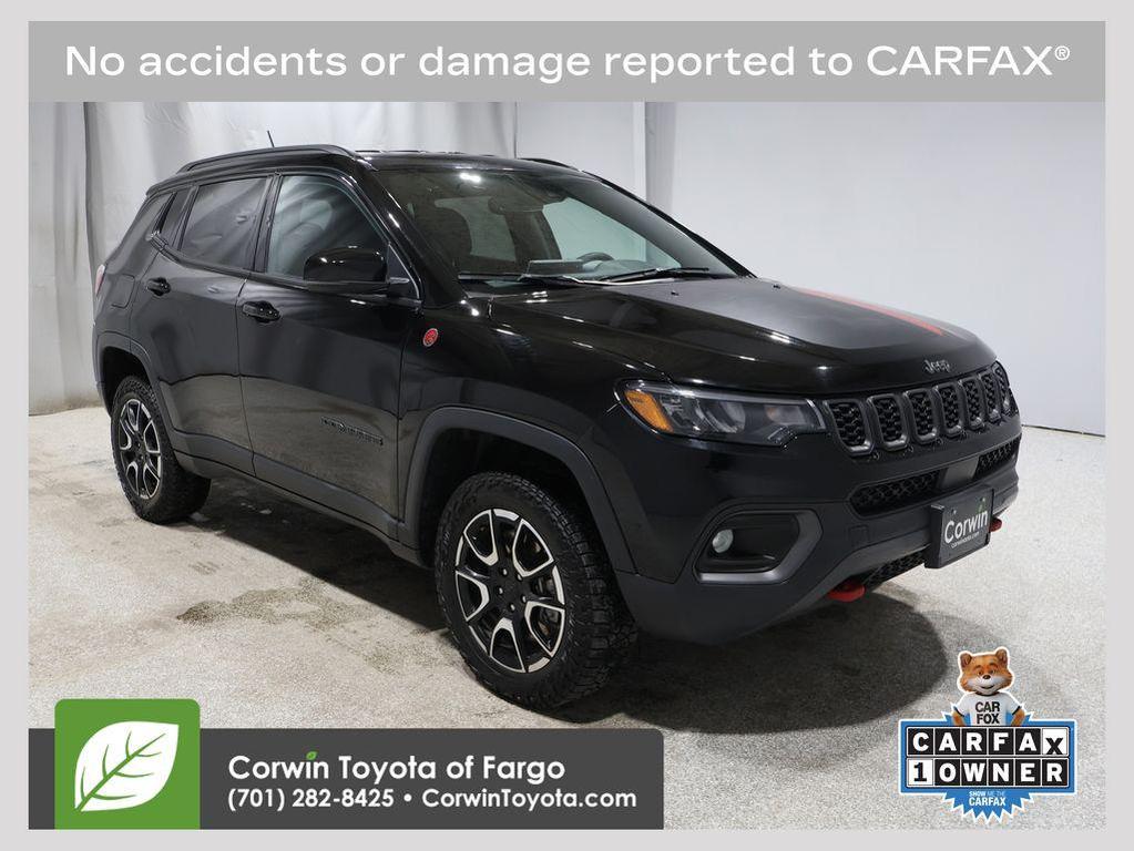 used 2024 Jeep Compass car, priced at $21,700
