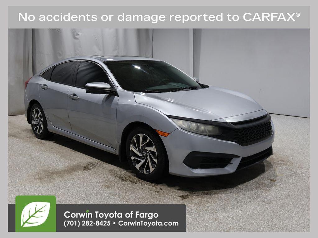 used 2016 Honda Civic car, priced at $11,135