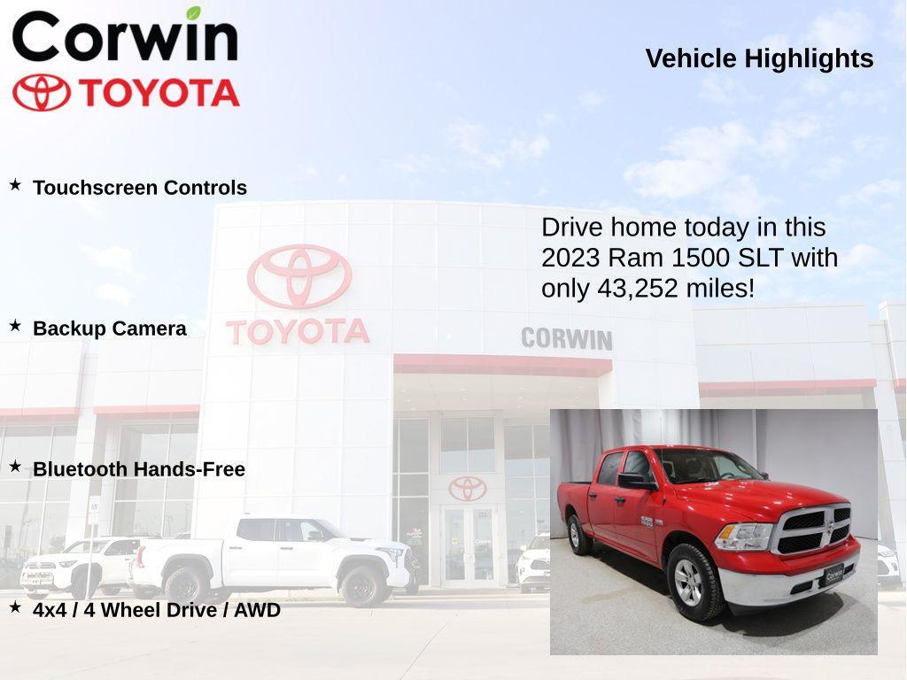 used 2023 Ram 1500 Classic car, priced at $26,999
