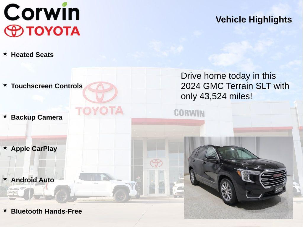 used 2024 GMC Terrain car, priced at $25,317