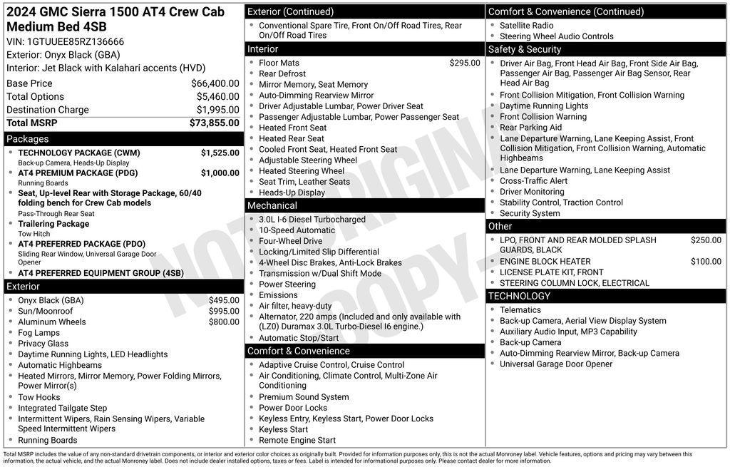 used 2024 GMC Sierra 1500 car, priced at $51,938