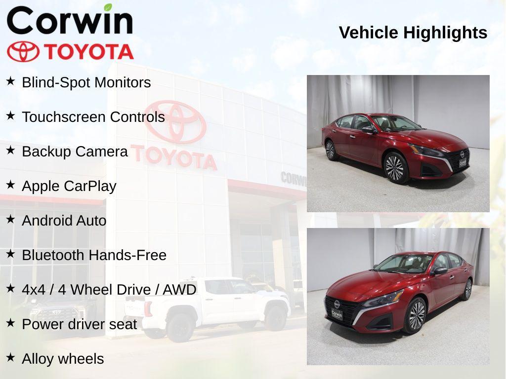 used 2024 Nissan Altima car, priced at $19,589