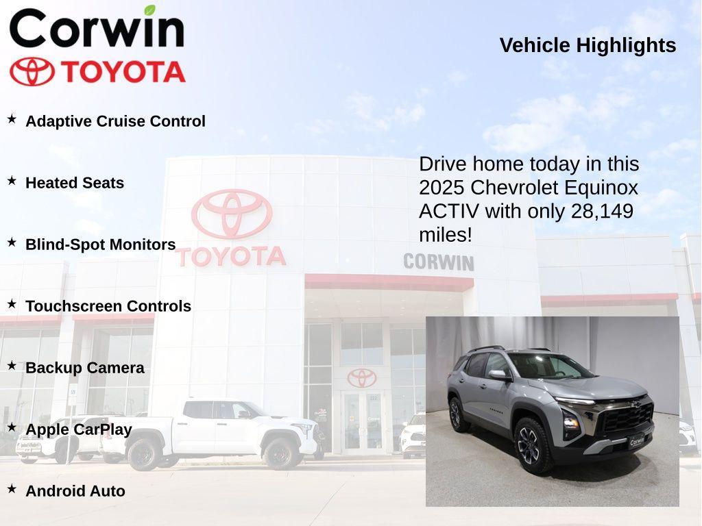 used 2025 Chevrolet Equinox car, priced at $29,998
